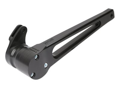 Adjustable Bagger Brake Arm - Black. Stock Length. Fits Touring 2014up.