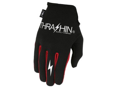 Black & Red Stealth Gloves - Size X-Large.