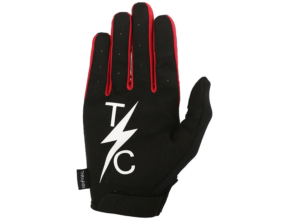 Black & Red Stealth Gloves - Size X-Large. - Image 2