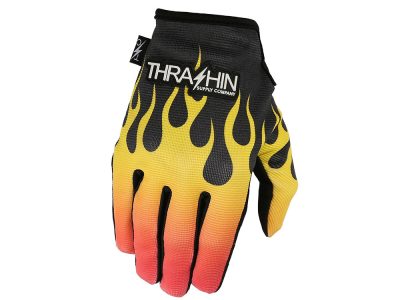 Hot Rode Flame Stealth Gloves - Size Small.