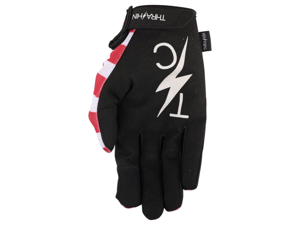 Red & Blue, Stars & Bolts Stealth Gloves - Size 2X-Large - Image 3