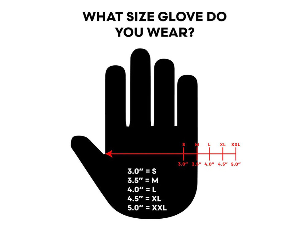 Red & Blue, Stars & Bolts Stealth Gloves - Size 2X-Large - Image 4