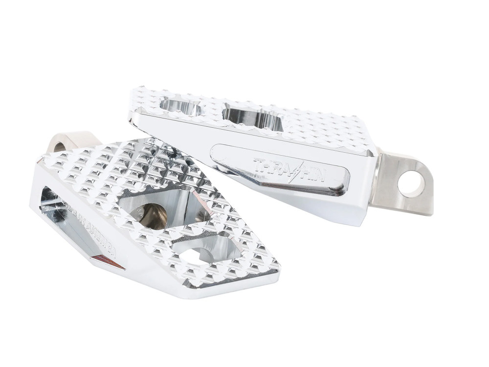 P-54 Footpegs with HD Male Mount - Chrome