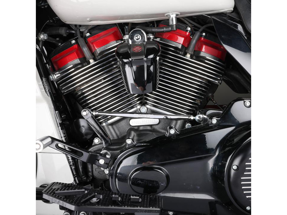 Shift Linkage - Chrome. Fits Softail 1986up, Touring 1980up & Dyna Wide Glide 1993-2003. - Image 2