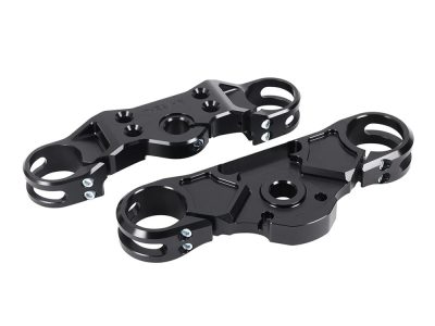 Triple Tree Kit - Black. Fits Low Rider ST 2022up