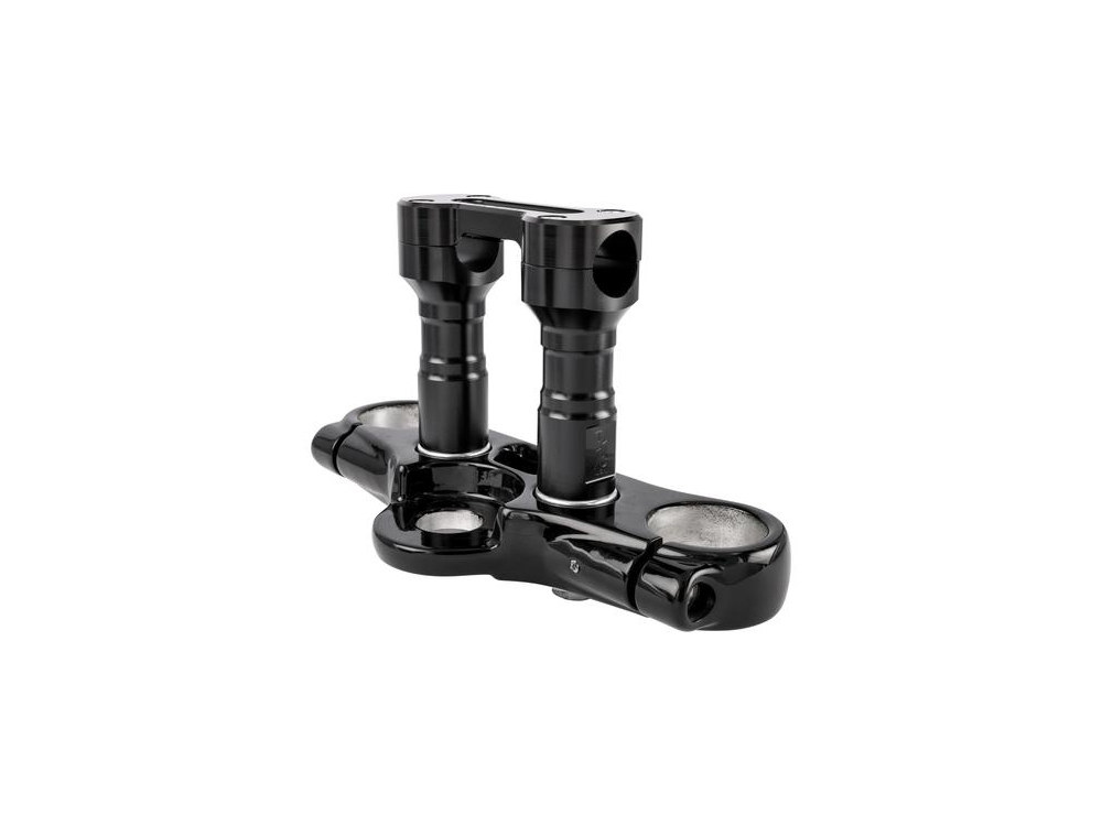 4in. Hole Shot Risers - Black. Fits 1in. Handlebar - Image 3