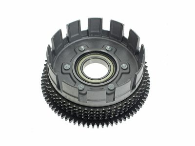 Alternator Rotor with Clutch Basket & Sprocket. Fits Sportster 1984-1990