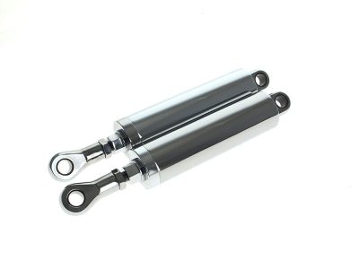 Rear Shock Absorbers - Chrome. Fits Softail 1984-1999