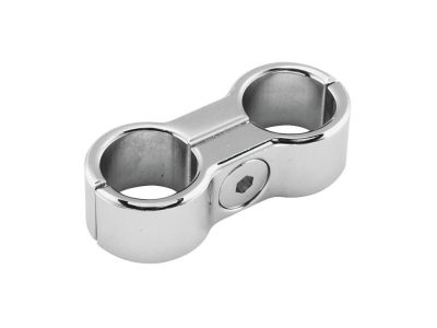 2 Hose Separator - Chrome. Fits 5/16in. or 3/8in. Hose