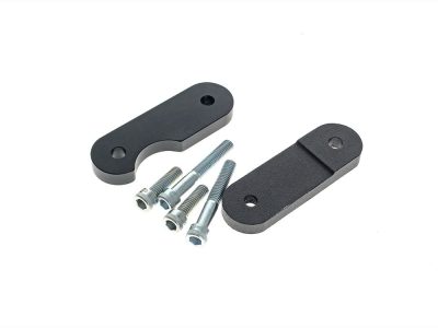 Pillion Peg Relocation Kit. Fits Fatboy & Breakout 2018up Running Vance & Hines Big Radius & Shortshots