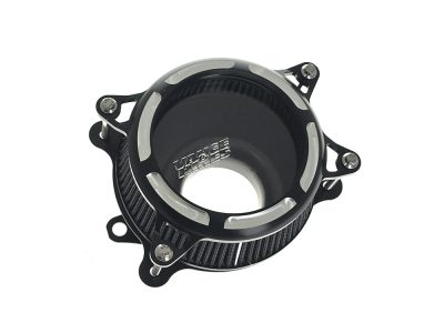 VO2 Insight Air Cleaner Kit - Black Contrast. Fits CVO Touring 2023up, Street Glide & Road Glide 2024up, Touring 2025up & Softail 2025up