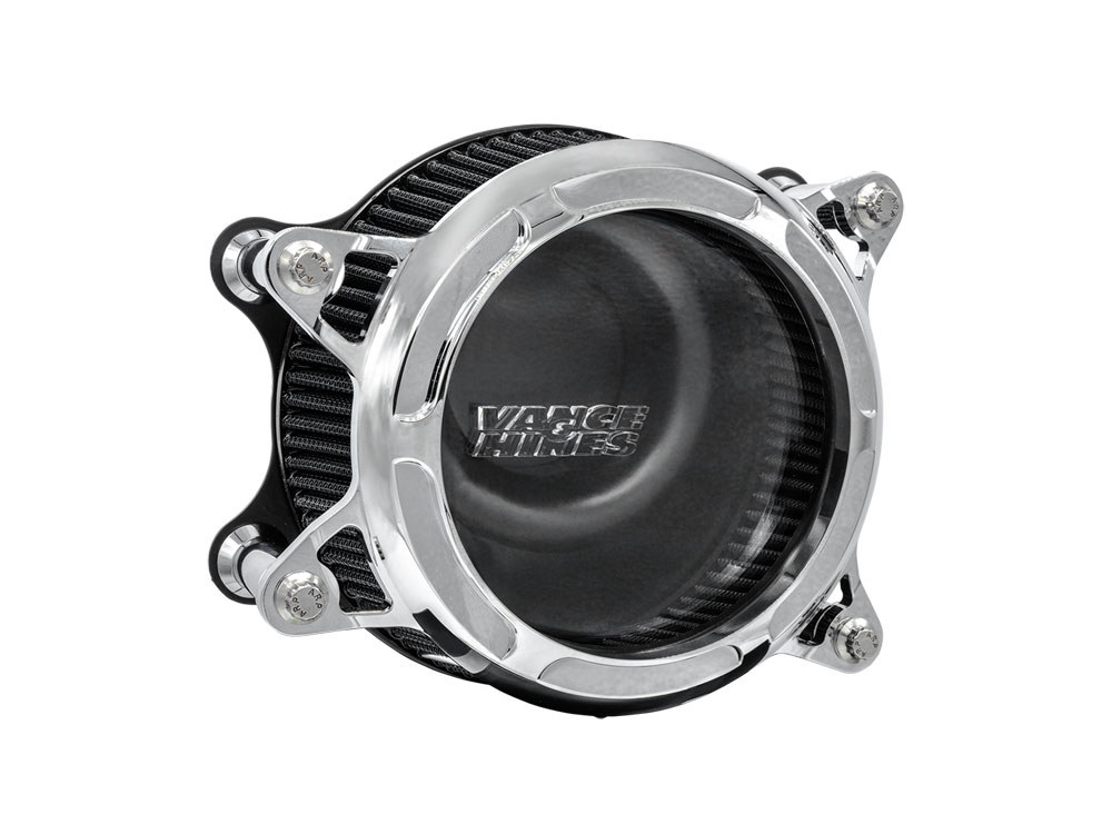 VO2 Insight Air Cleaner Kit - Chrome. Fits Touring 2017-2024 & Softail 2018-2024