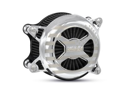 VO2 America Air Cleaner Kit - Chrome. Fits CVO Touring 2023up, Street Glide & Road Glide 2024up, Touring 2025up & Softail 2025up